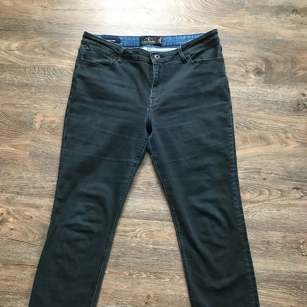 Lucky Brand Hayden Skinny Jeans Size 10 coated